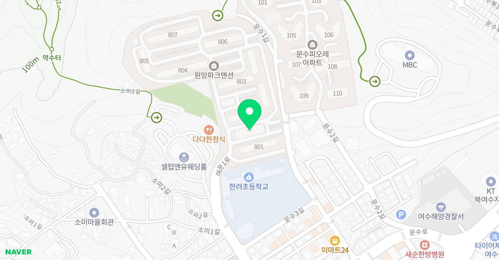 라엘피아노 음악교습소 위치