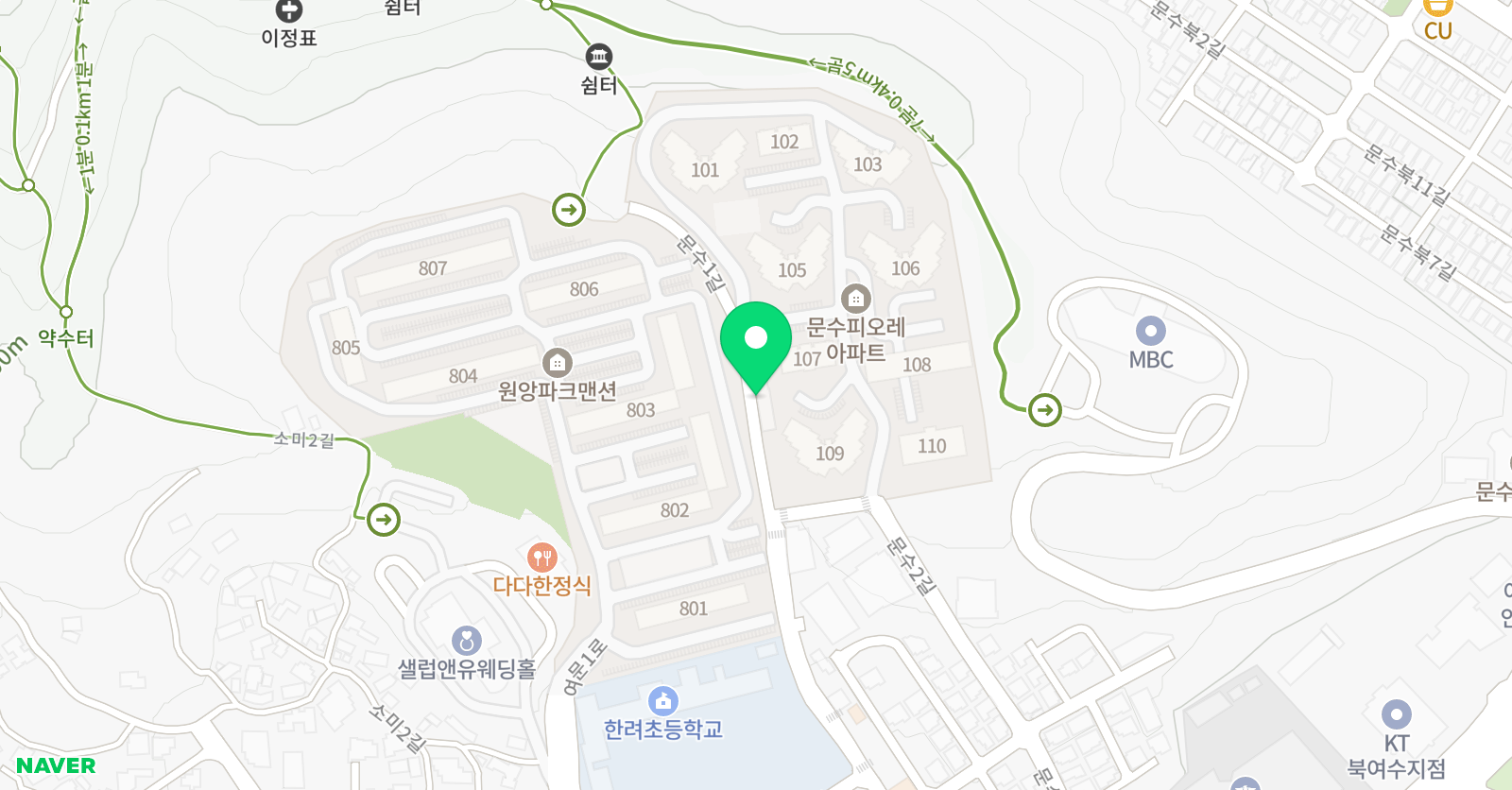 라미엘 음악학원 위치