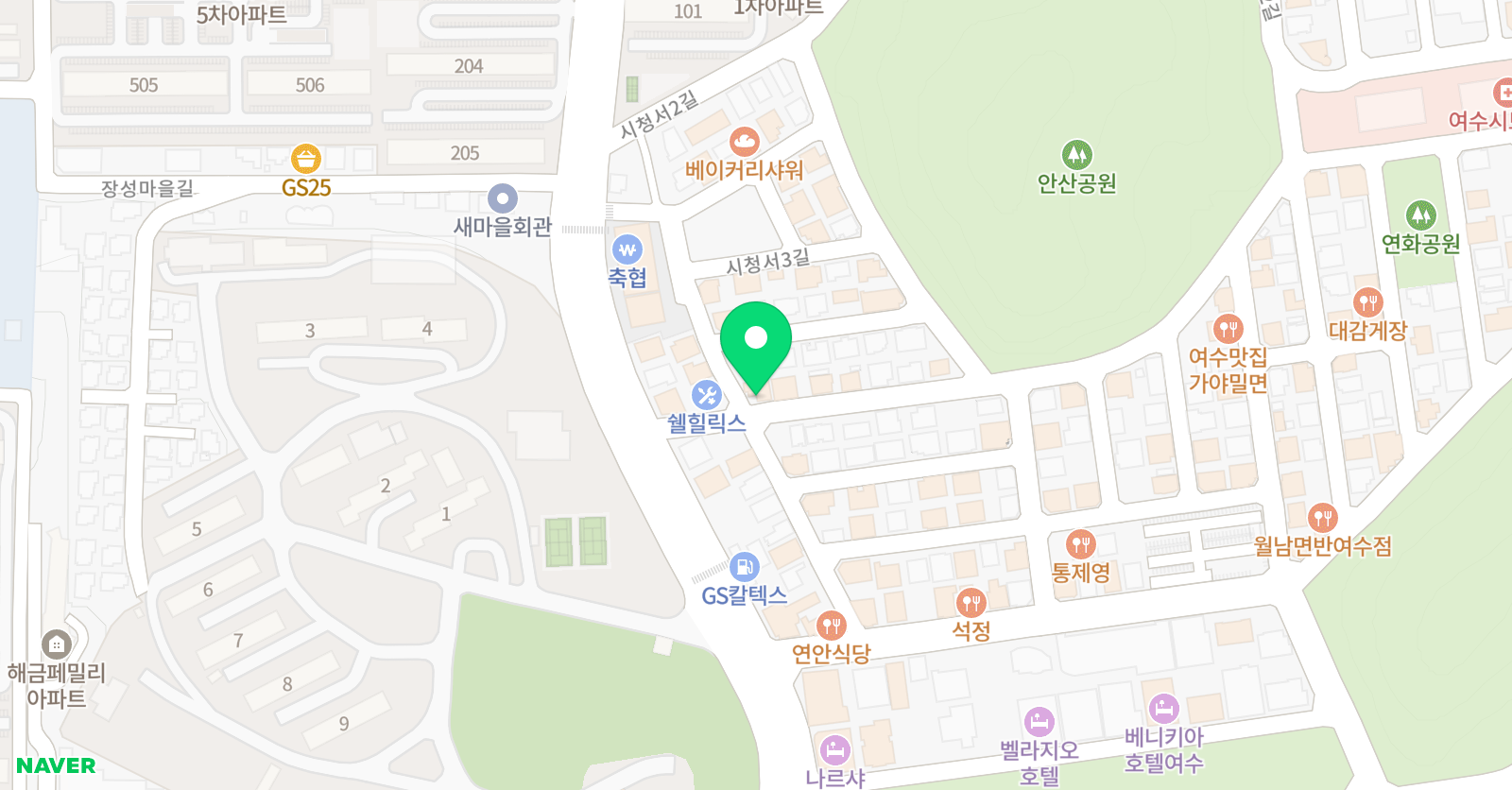 테솔 잉글리쉬 어학원 위치