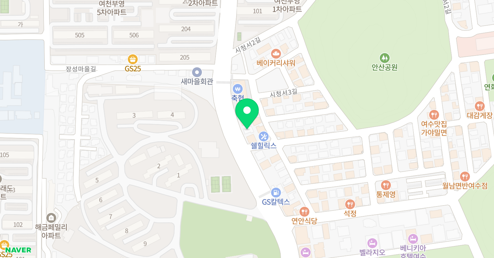 퍼스트 무용학원 위치