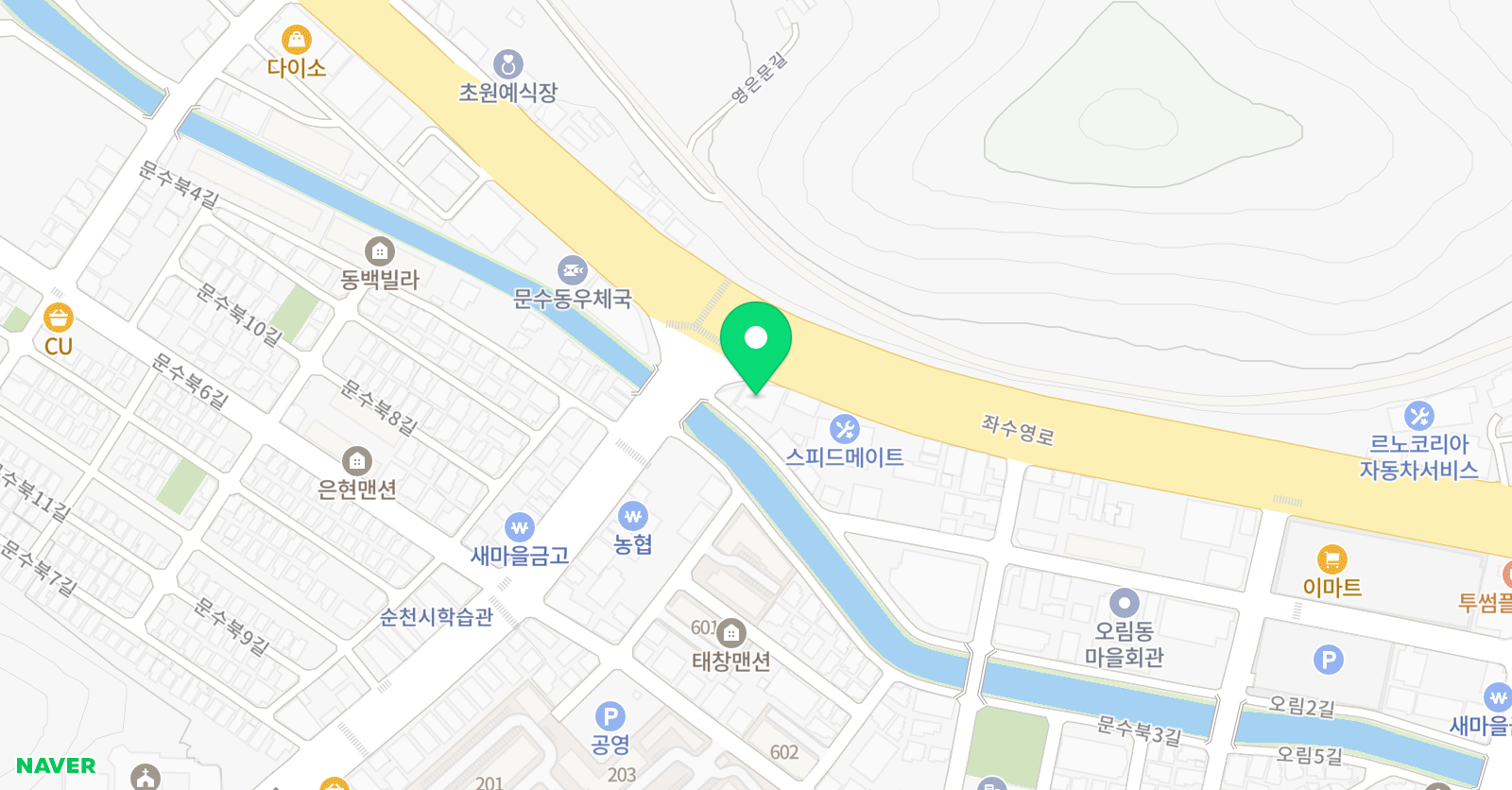 호남 무용학원 위치