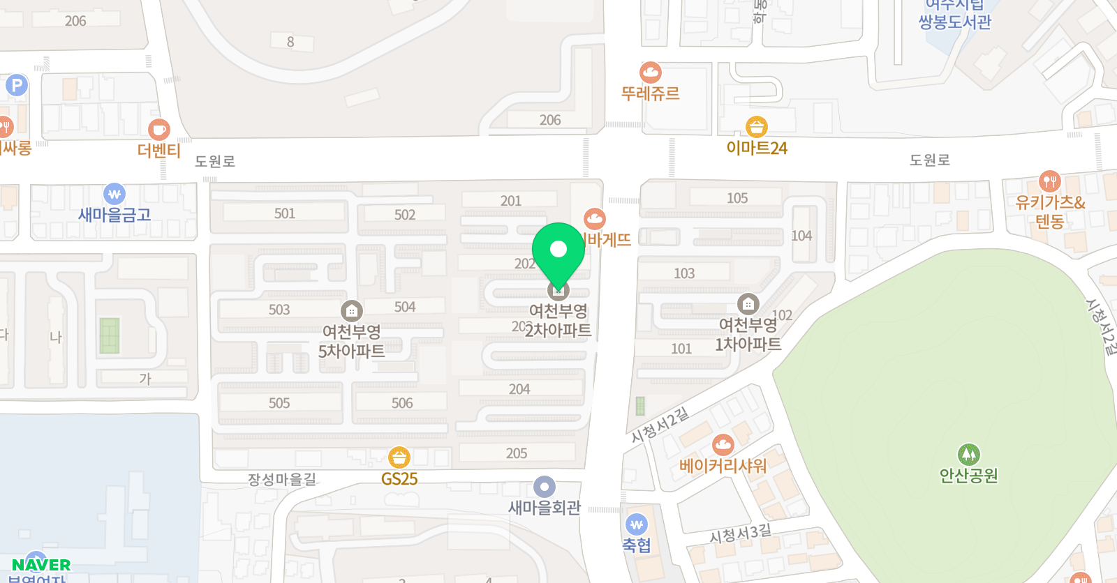 주쌤의 과수원 위치