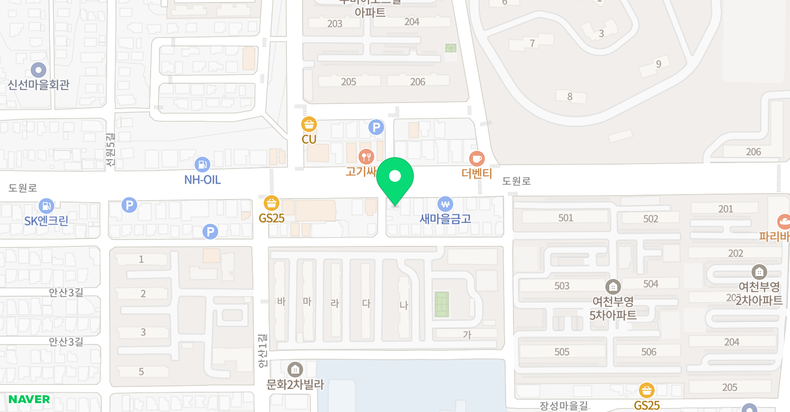 박준화 실용음악학원 위치