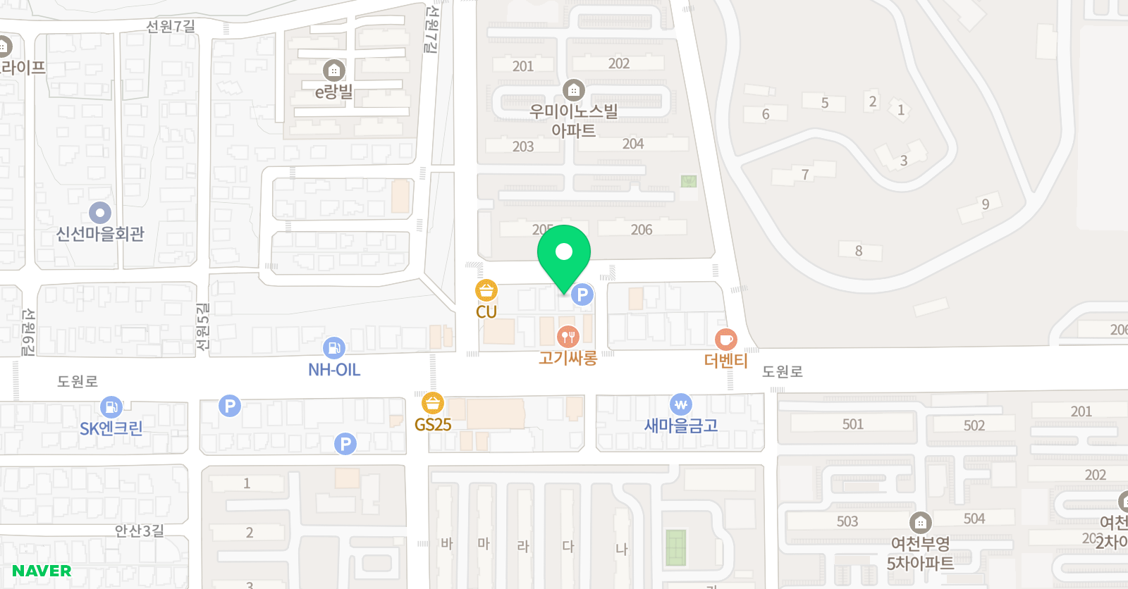 박신충 수학 위치