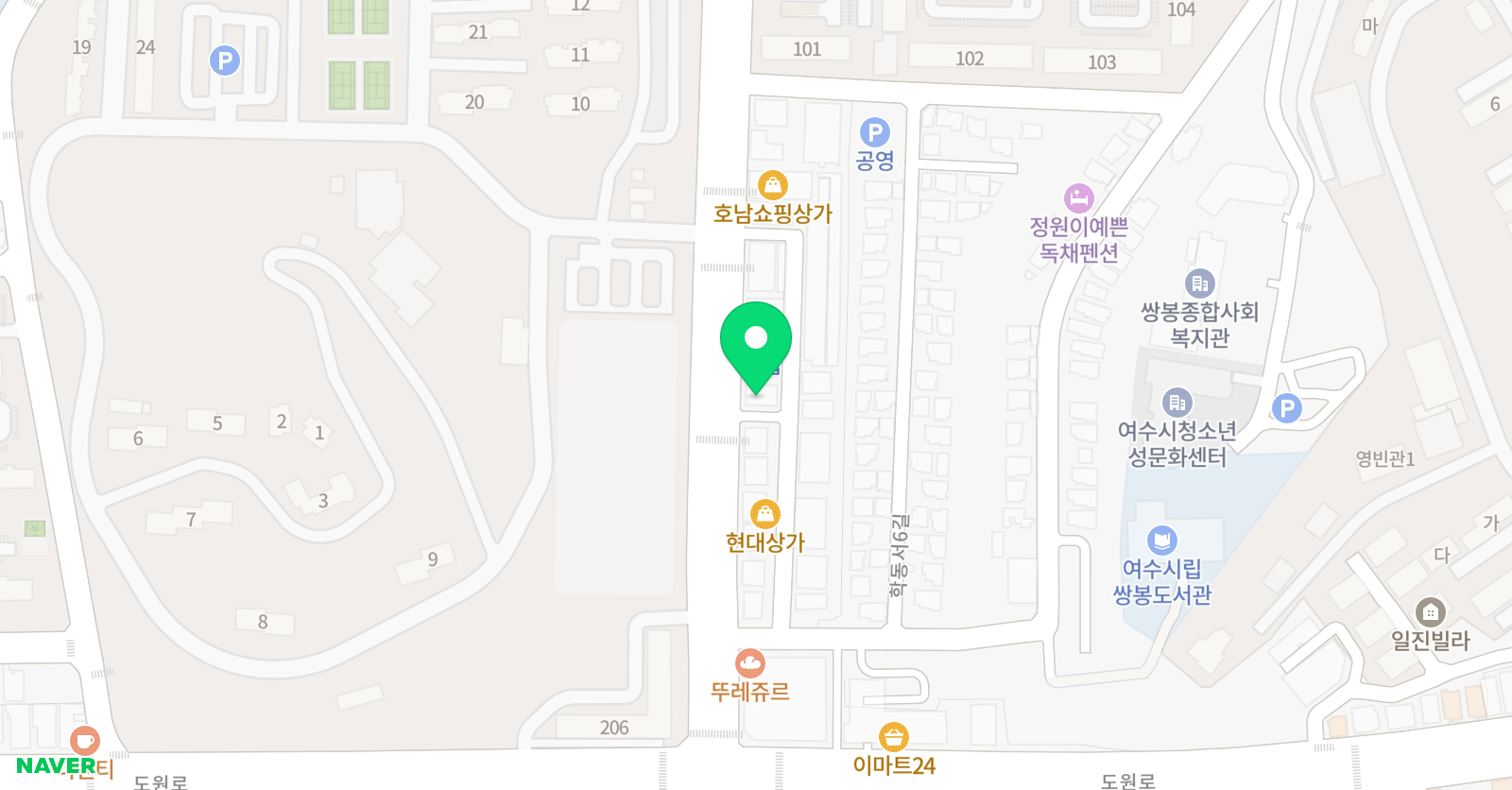 김지숙 영어학원 위치
