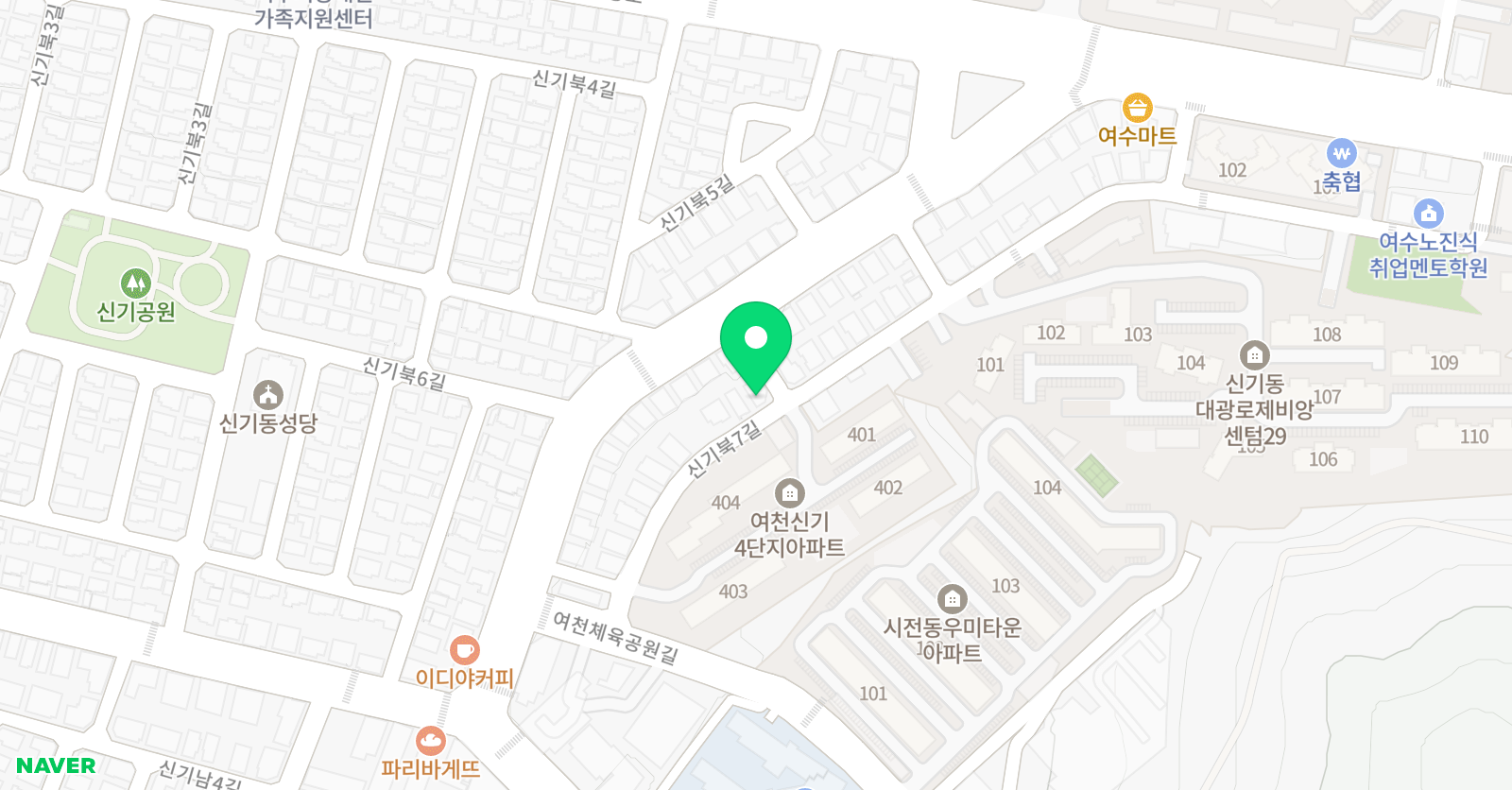 하얀건반피아노학원 위치