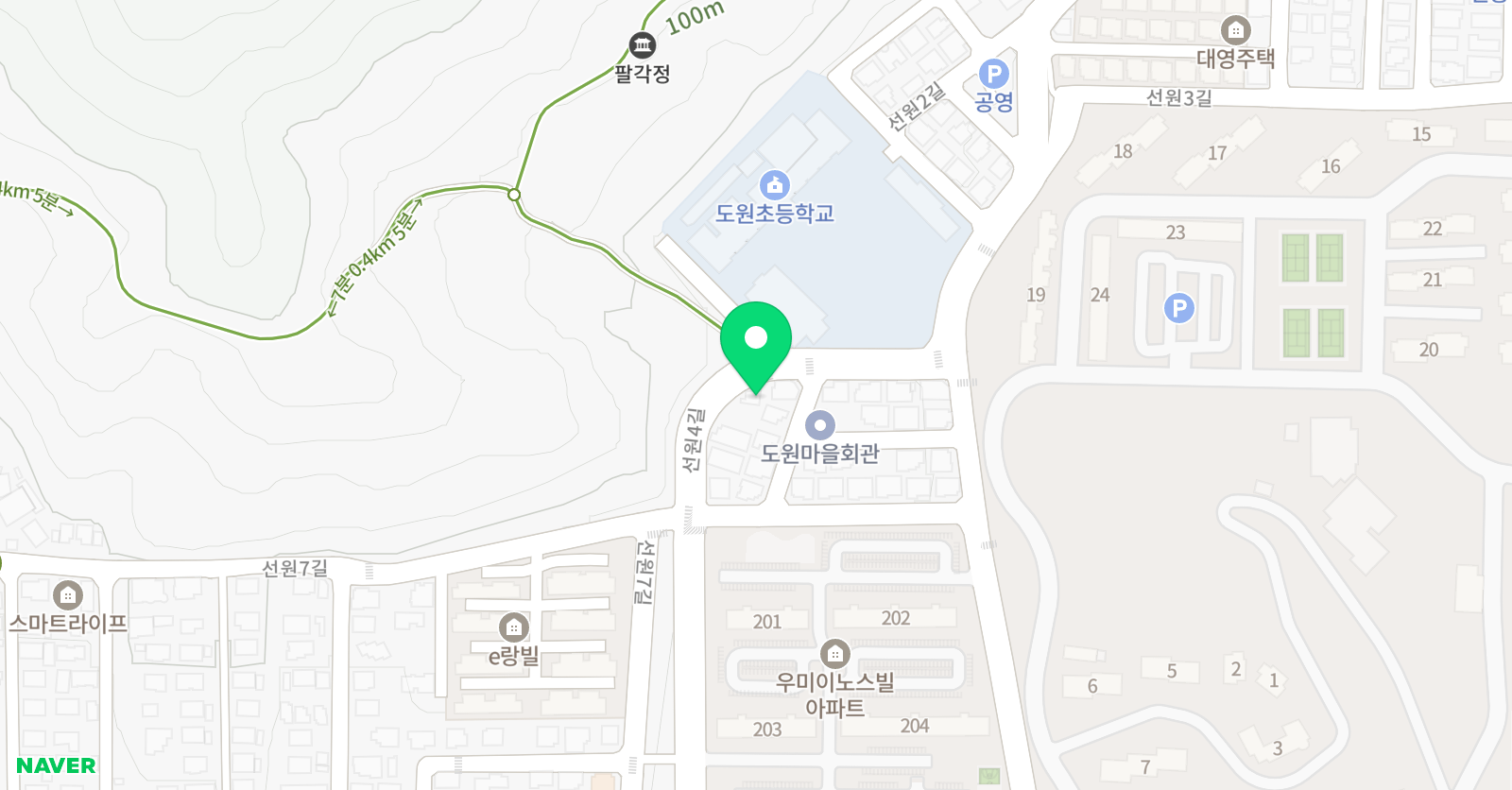 아이뜰 미술학원 위치