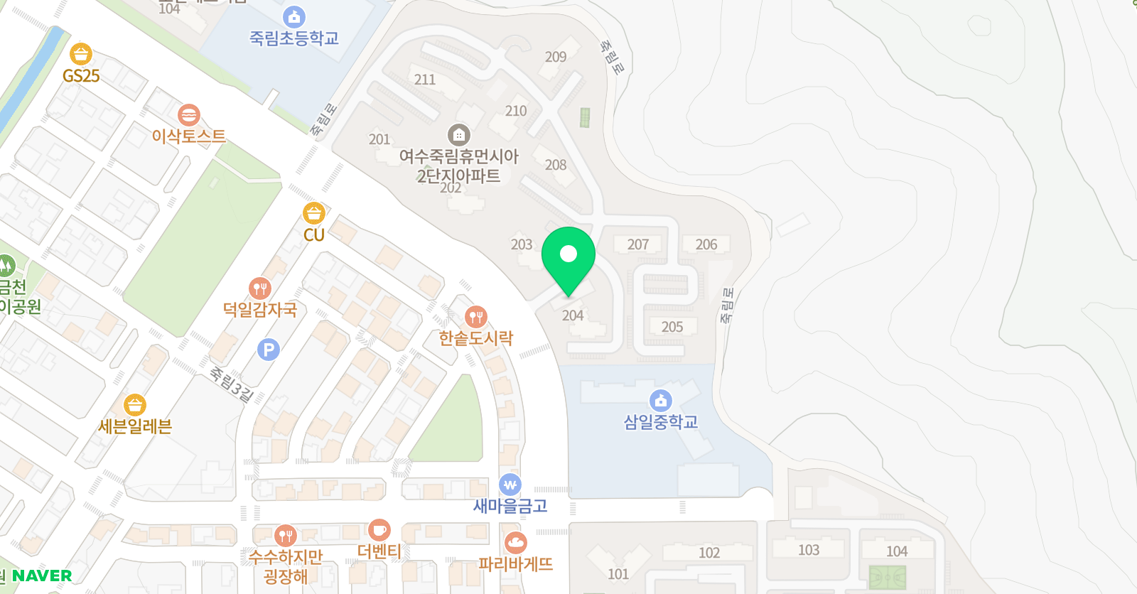 비바체 피아노학원 위치