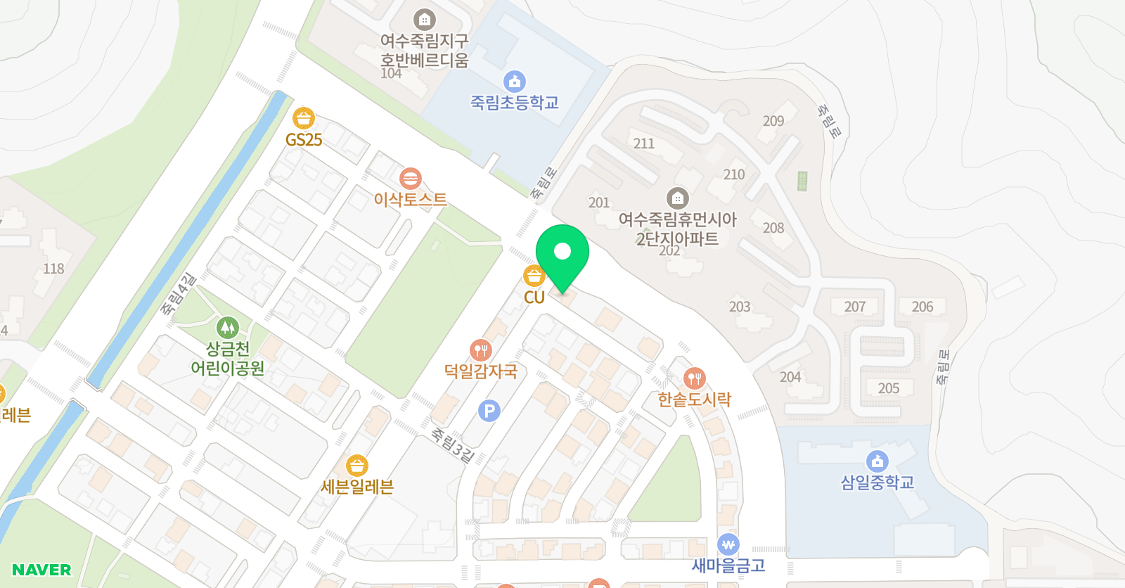 코쿤 음악학원 위치