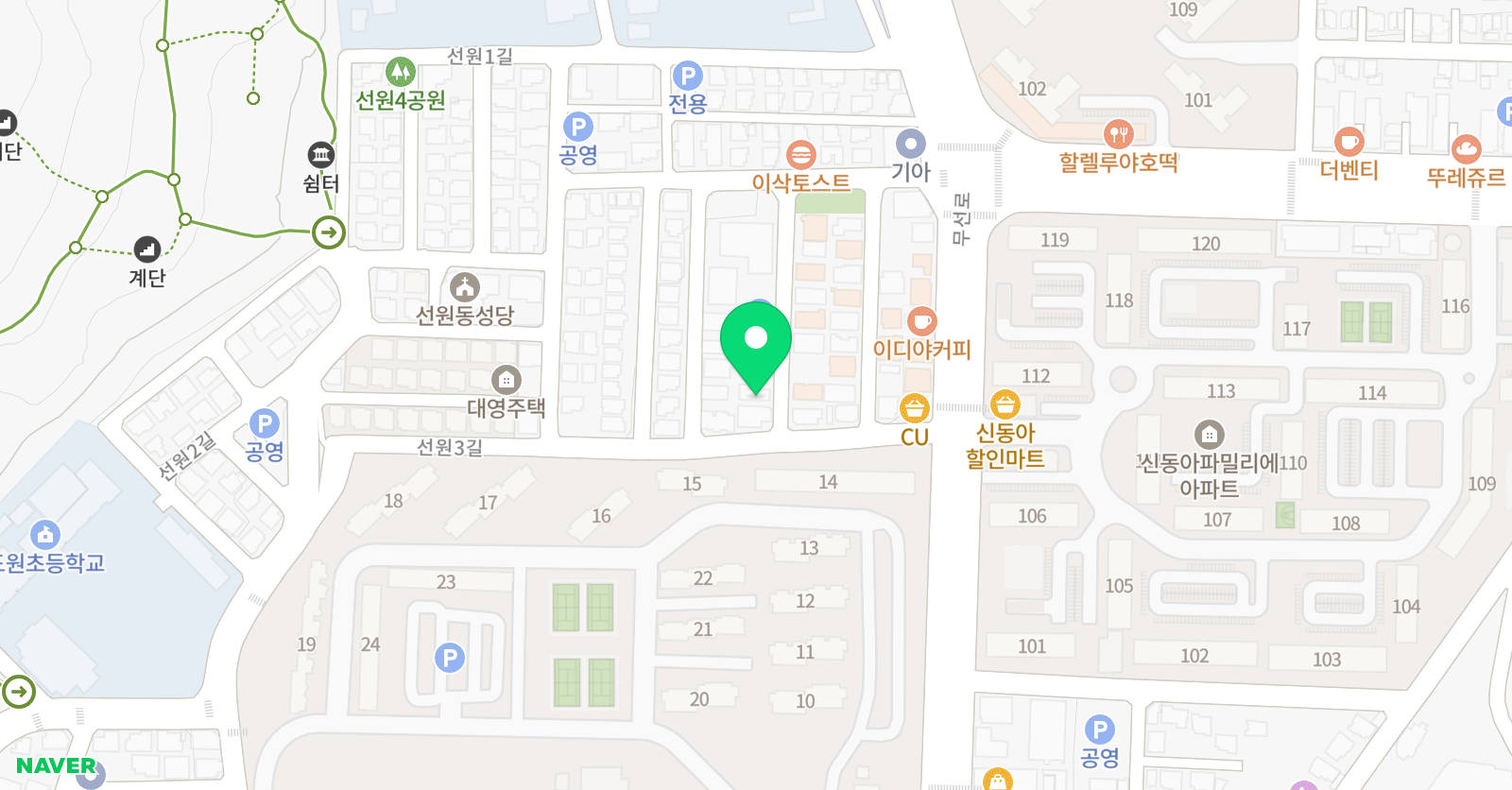 참 수학 위치