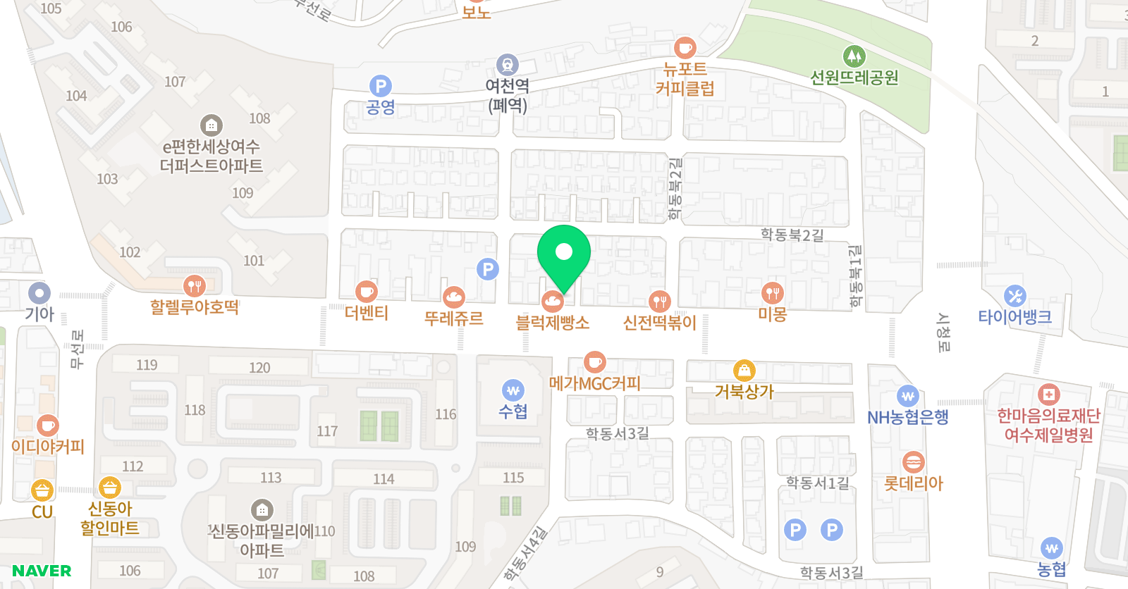 바른 수학학원 위치