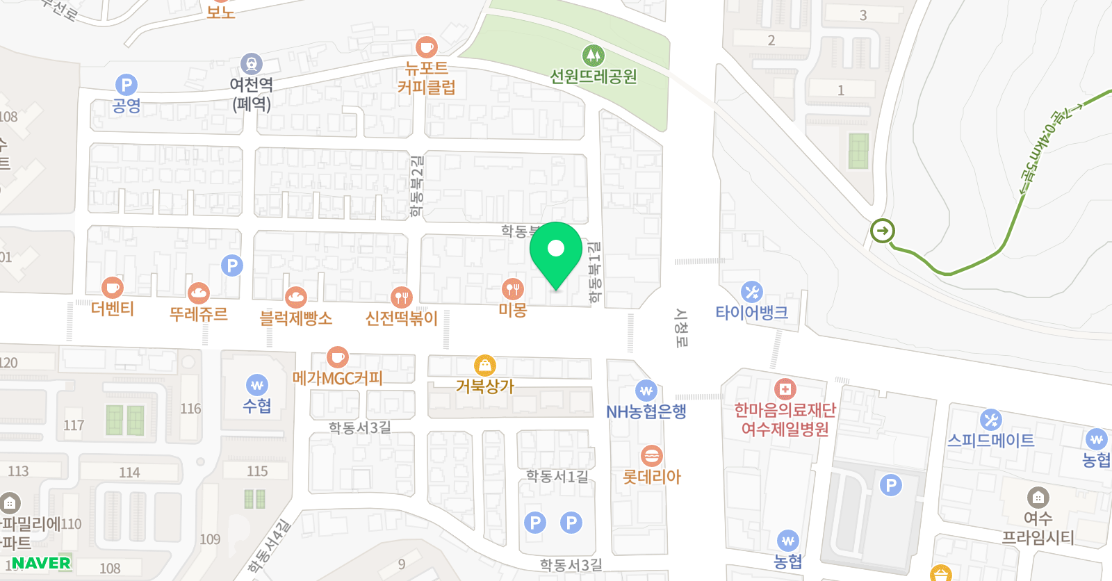 이황 학원 위치