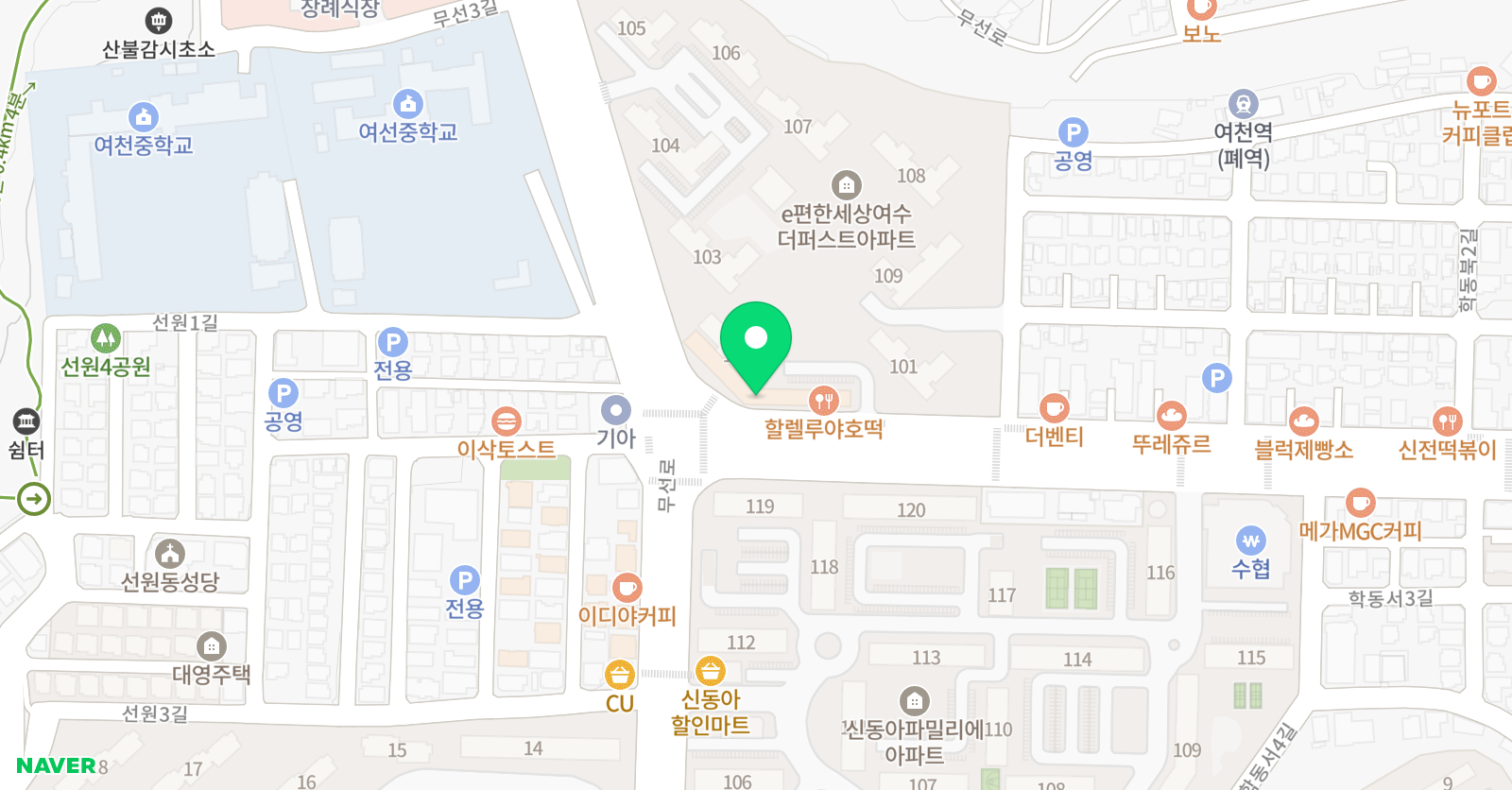울림 피아노학원 위치