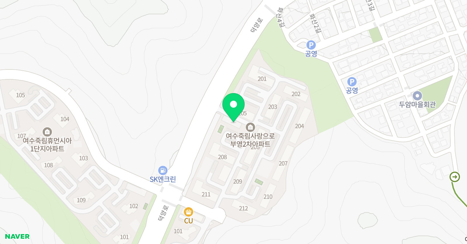 챔프 태권도장 위치