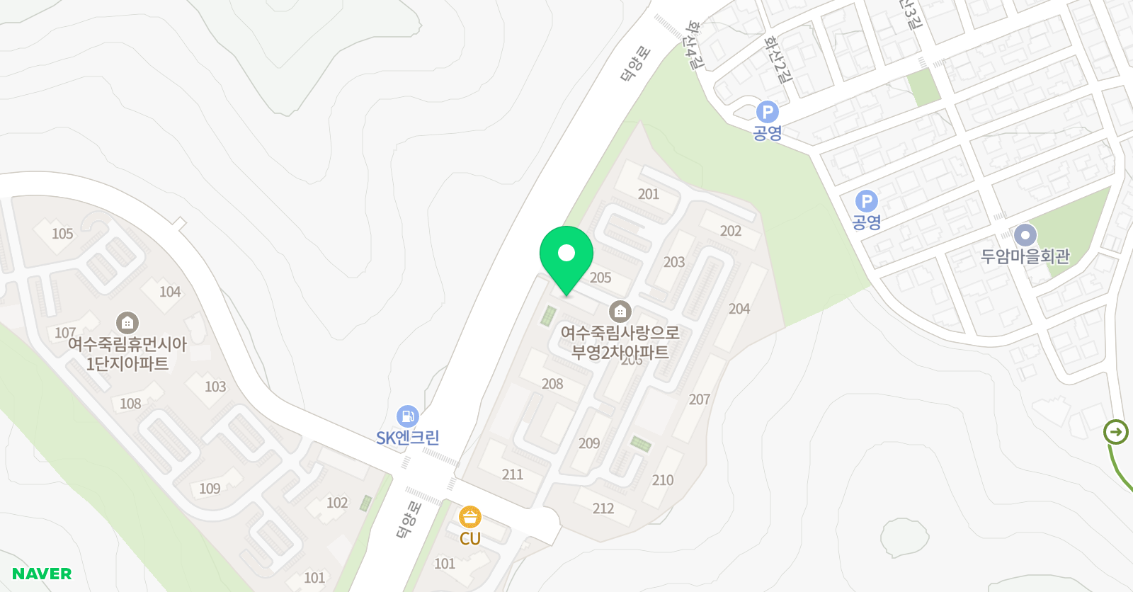 EZ 학원 위치