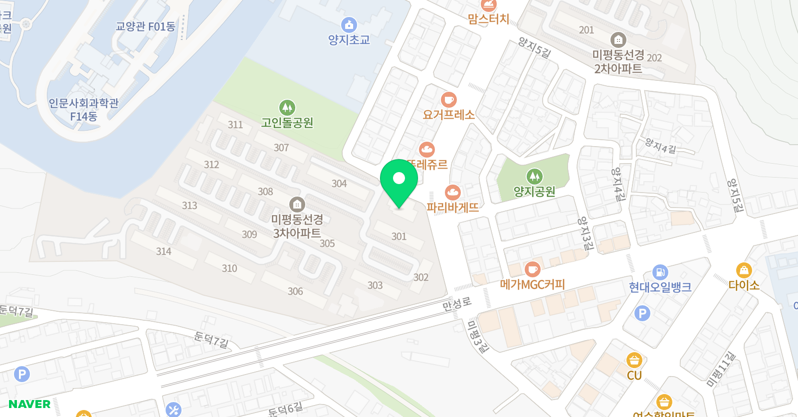 MS어학원 위치