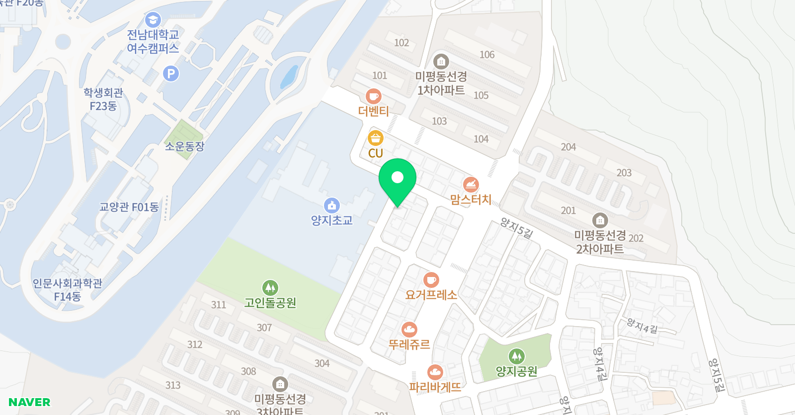 박혜정 미술 위치