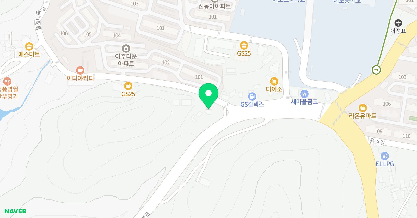 딱풀리는수학 더올림학원 위치