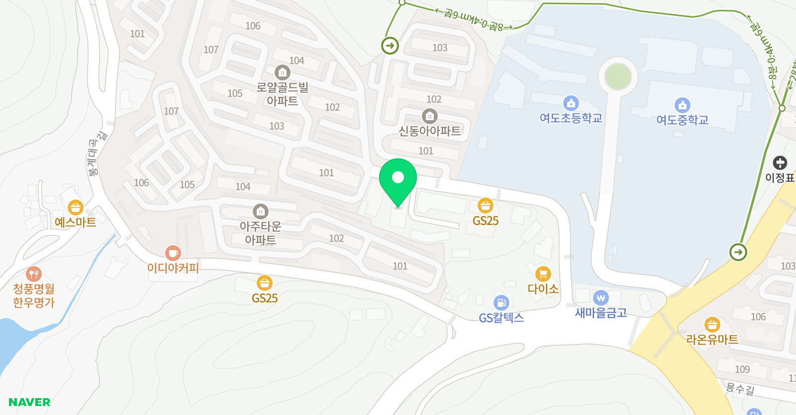 꿈키우미 위치
