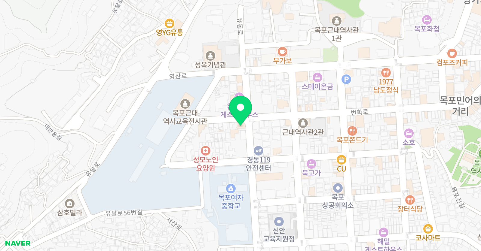 푸른솔 학원 위치