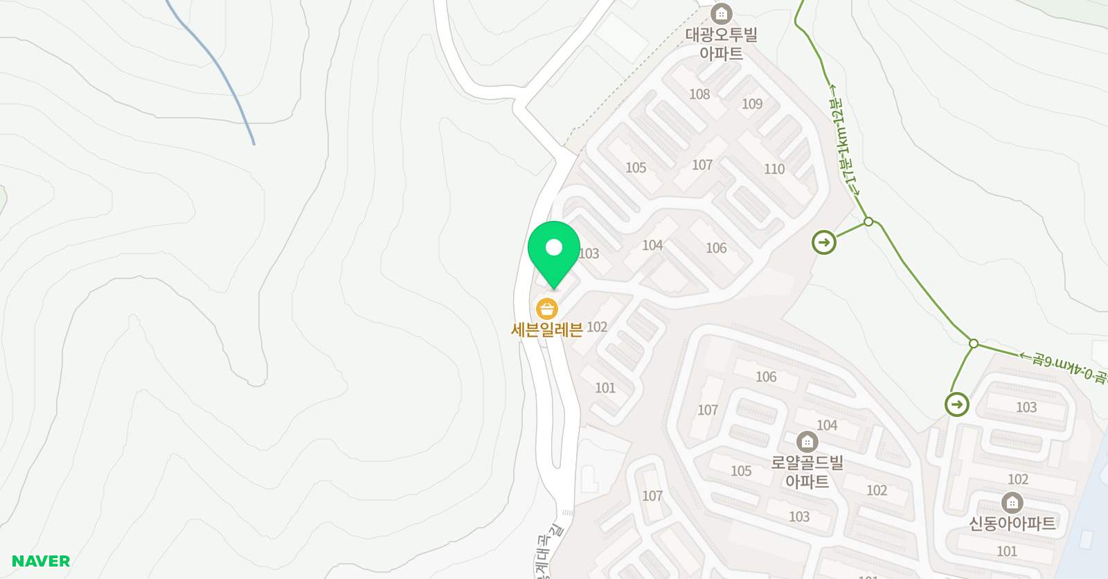 대광 음악학원 위치