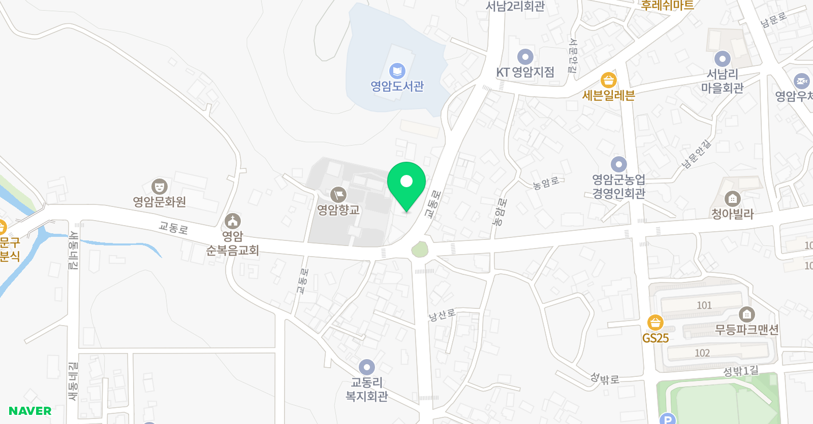 옥돌 태권도장 위치