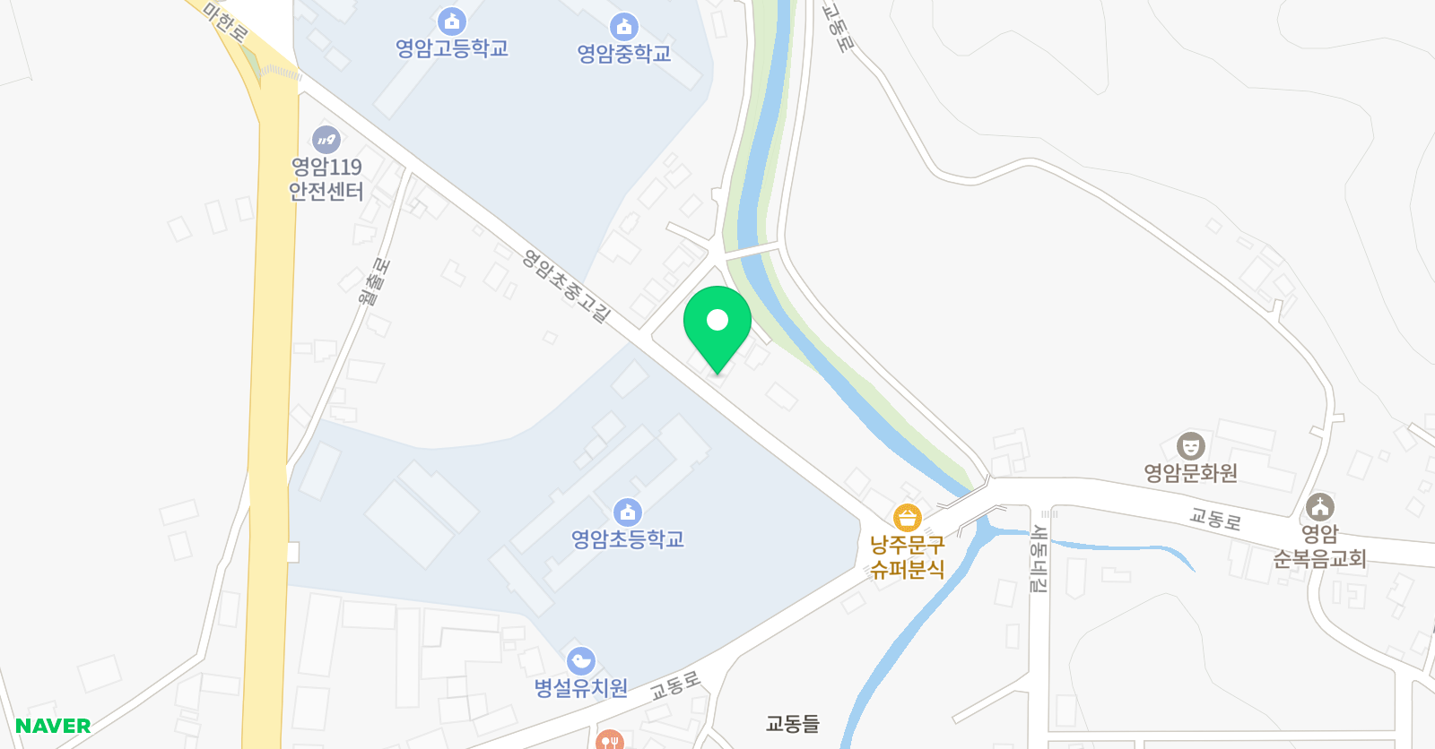 꿈꾸는 공부방 위치