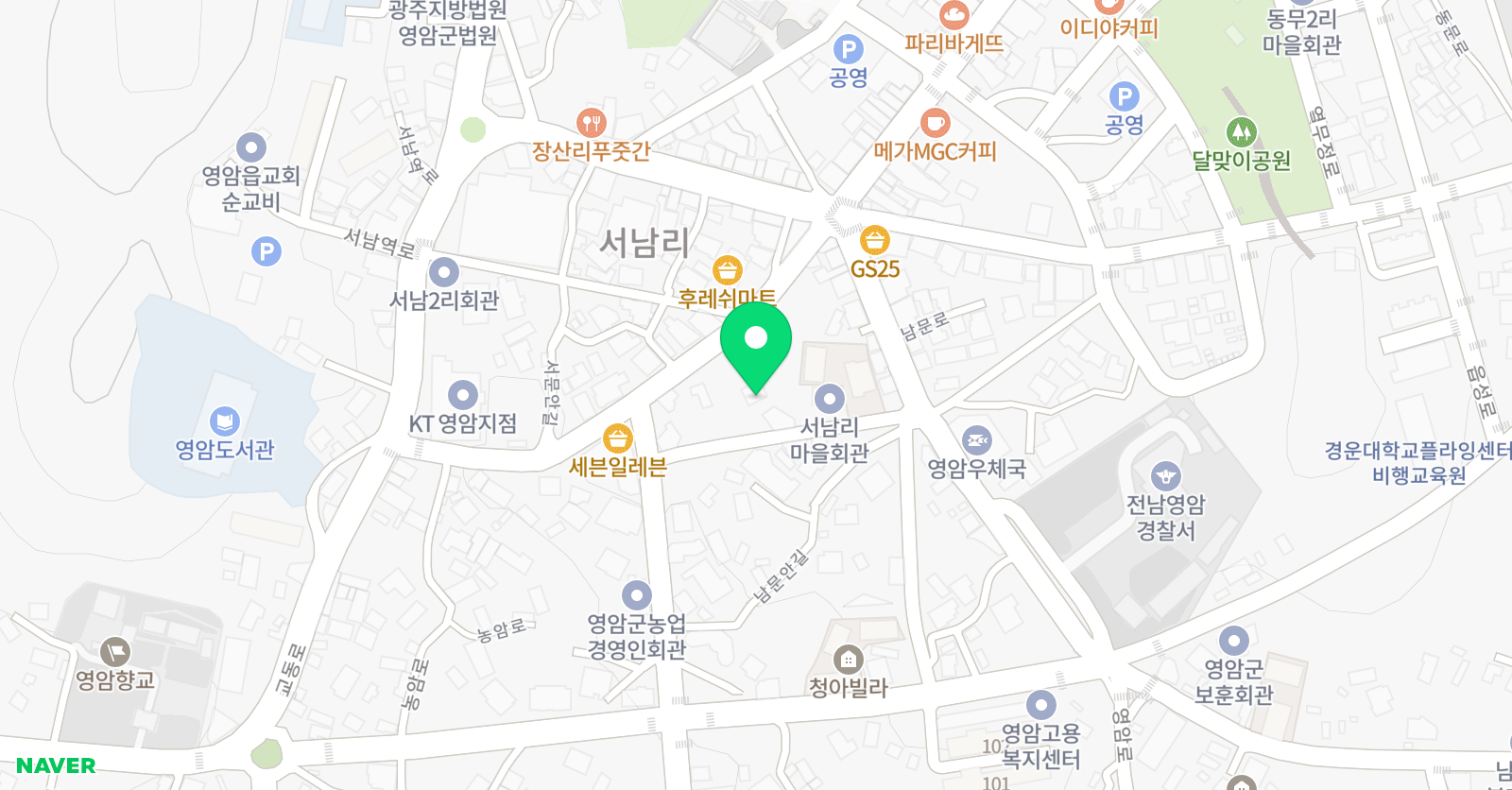 뮤직칸타빌레 음악학원 위치