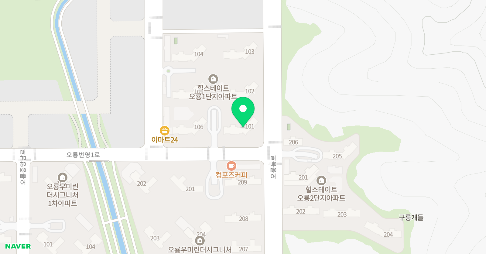 온수학스터디 학원 위치