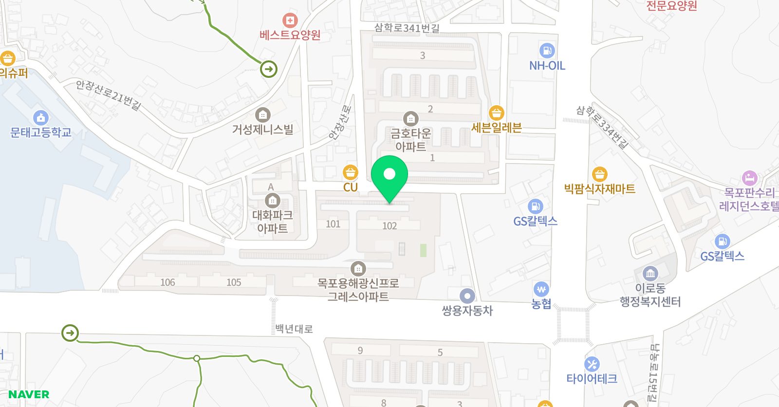 칸타빌레 피아노교습소 위치