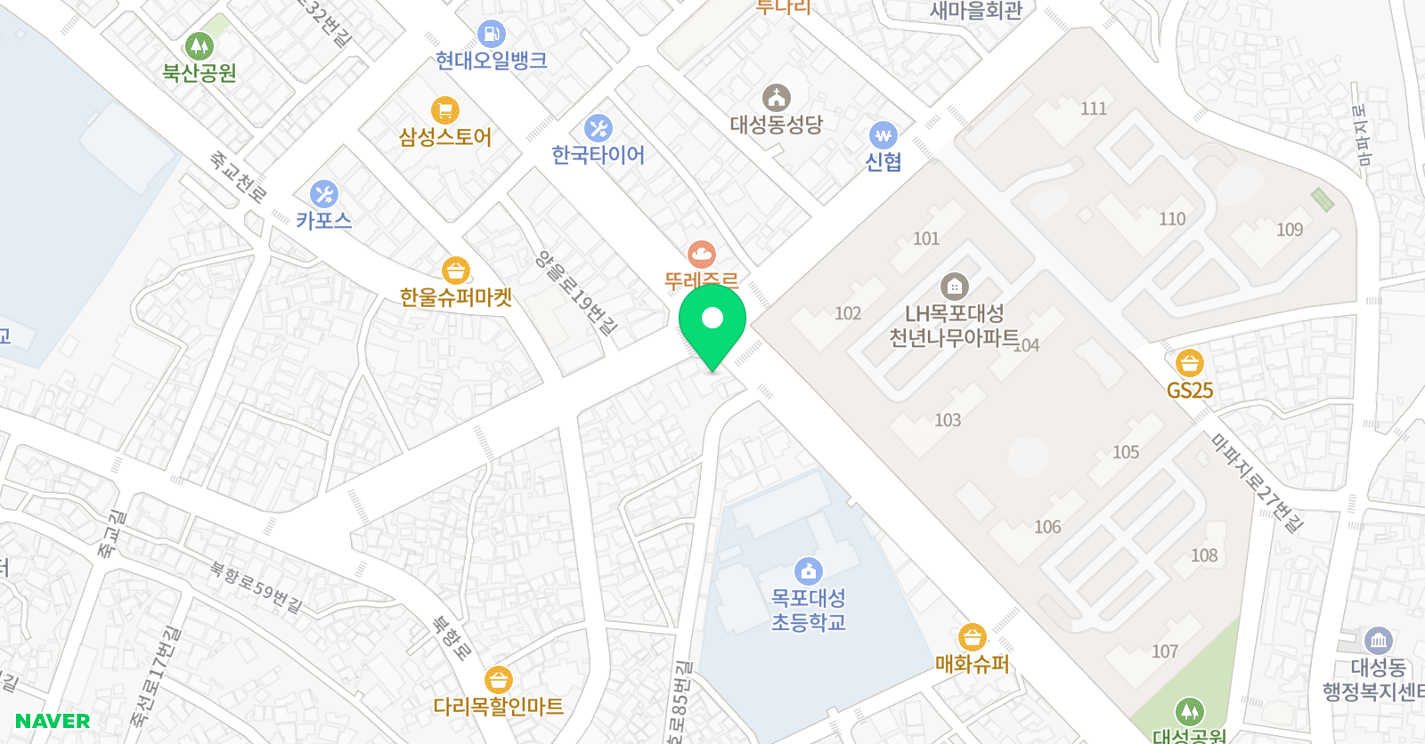 황승휘 입시학원 위치