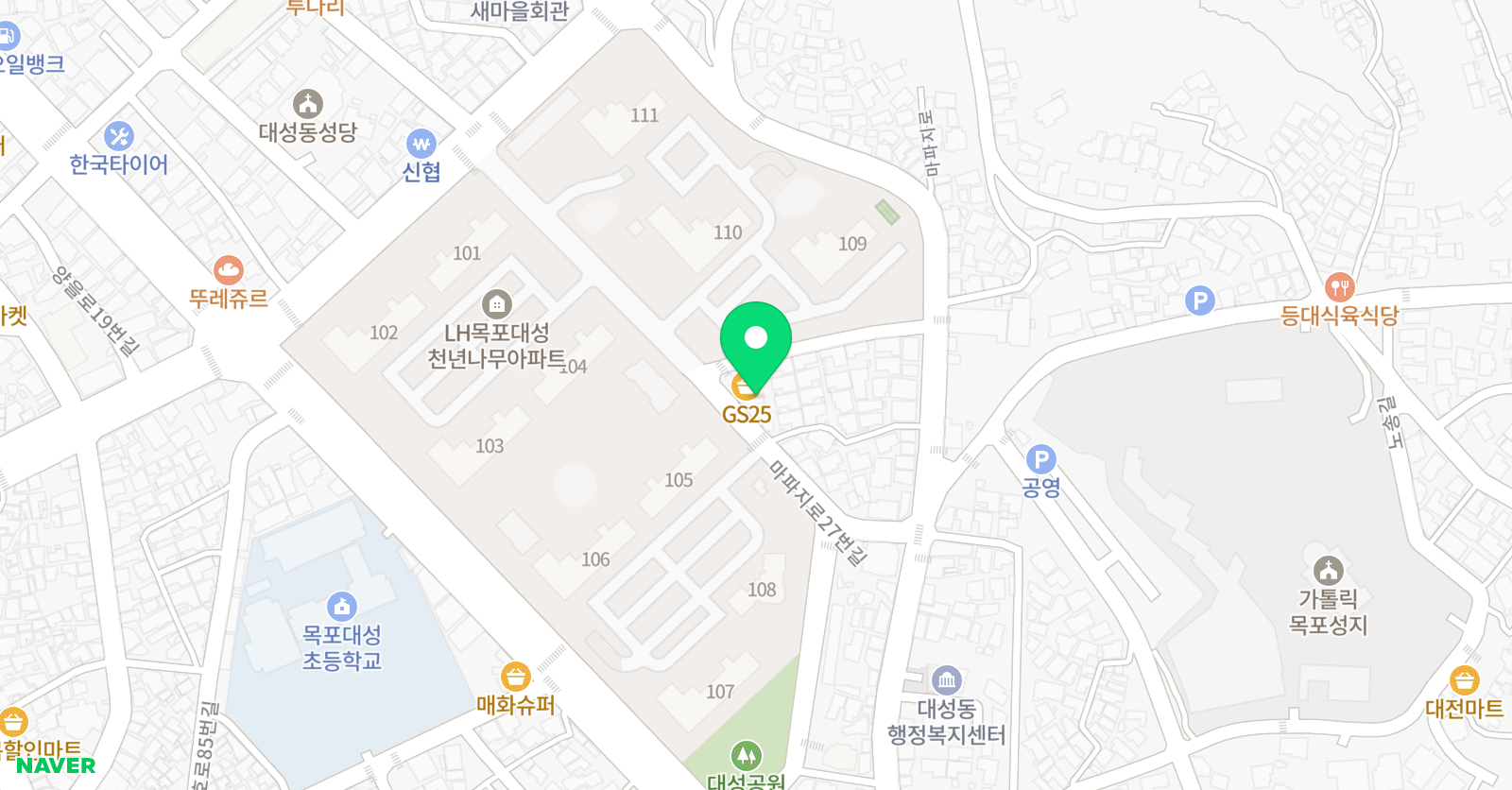 신애향 음악학원 위치