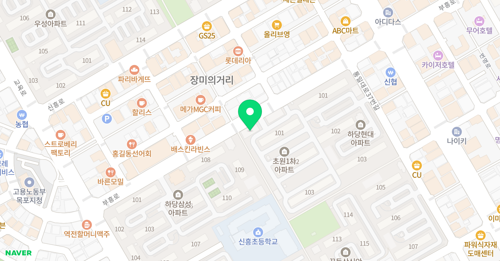 에바다 음악학원 위치