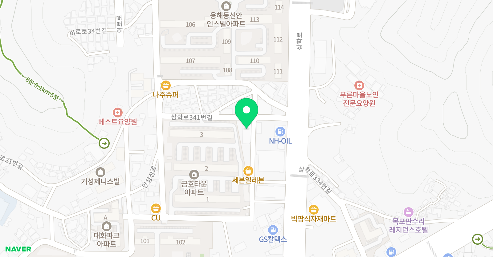 남경 학원 위치