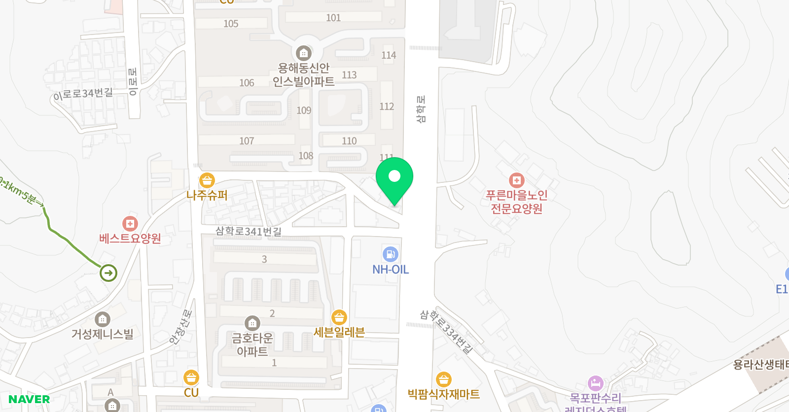 위너 학원 위치