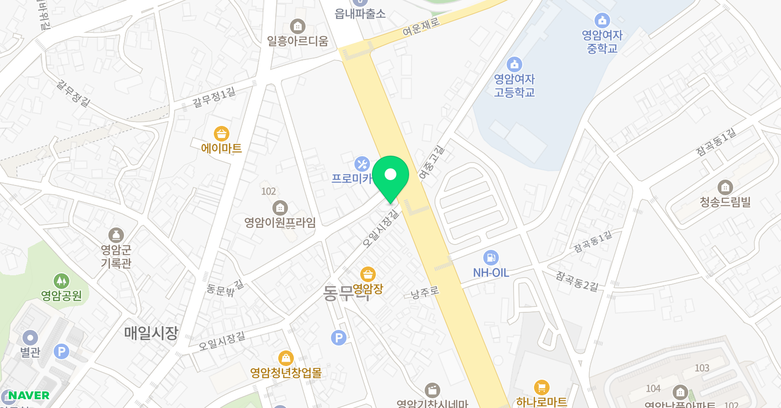 뮤즈 음악학원 위치