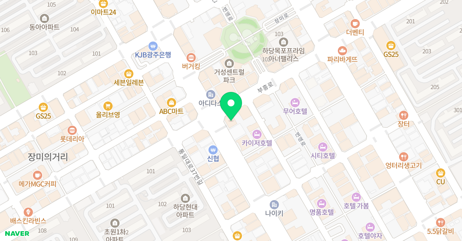 브라보 댄스 아카데미 위치