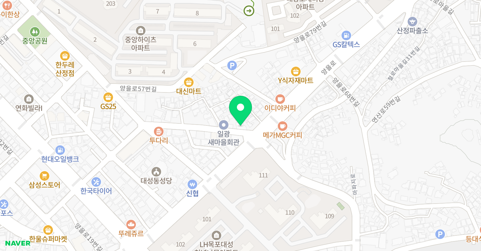 수아카데미 학원 위치