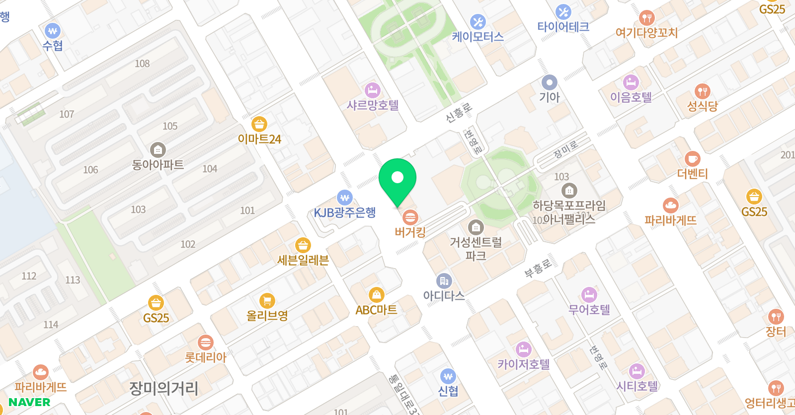 차오름 학원 위치