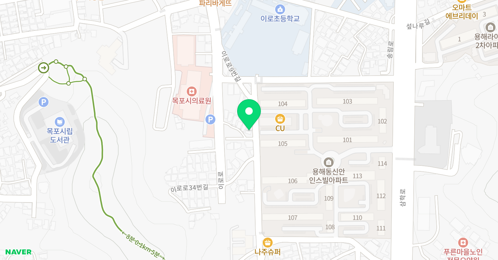 비전해법 영어학원 위치