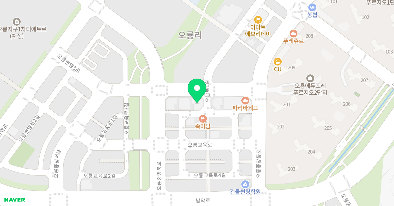 뜬연기학원 위치