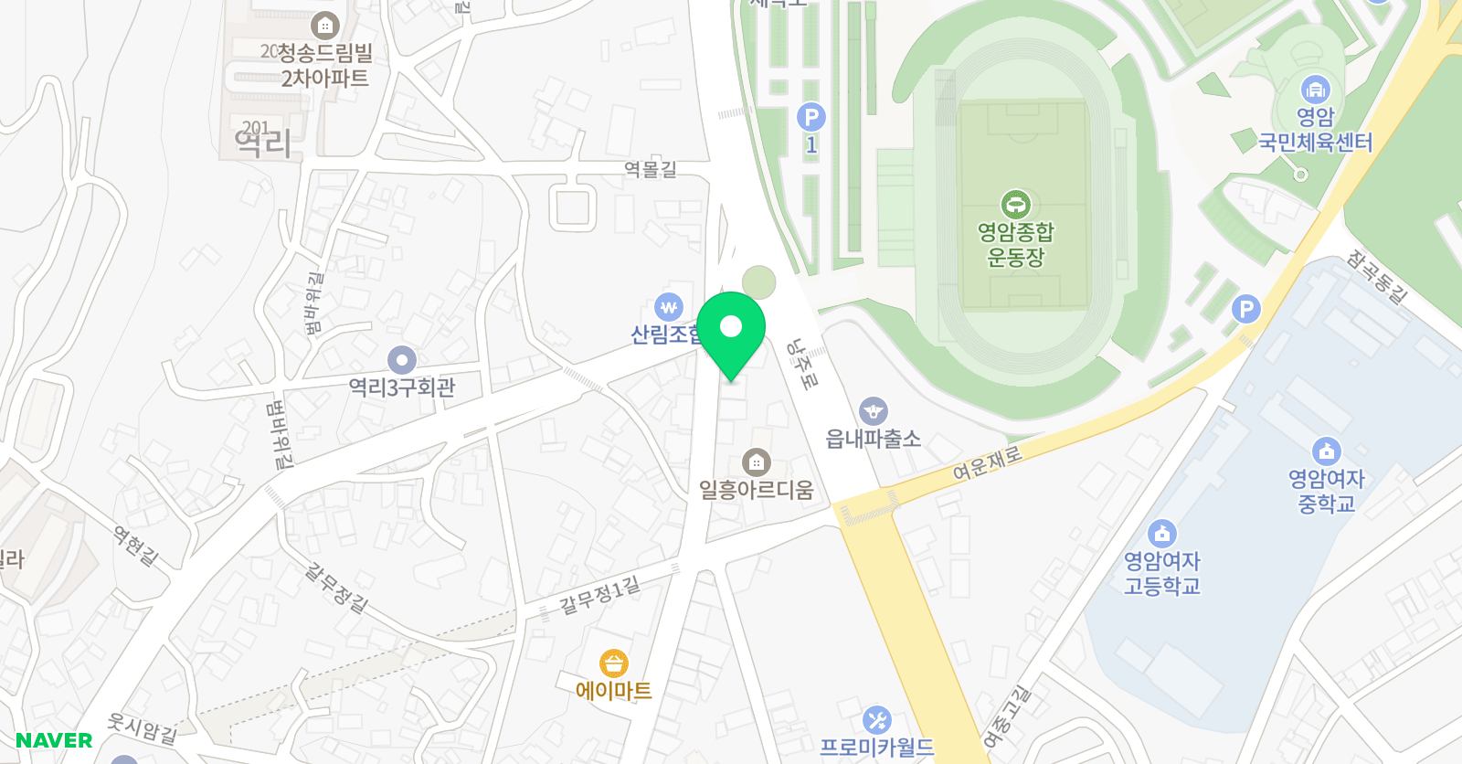 고려 학원 위치