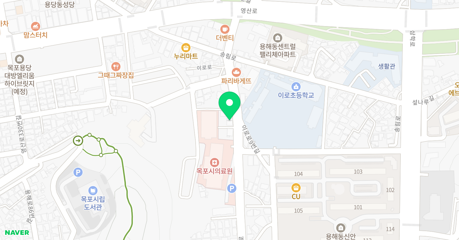루트 수학 위치
