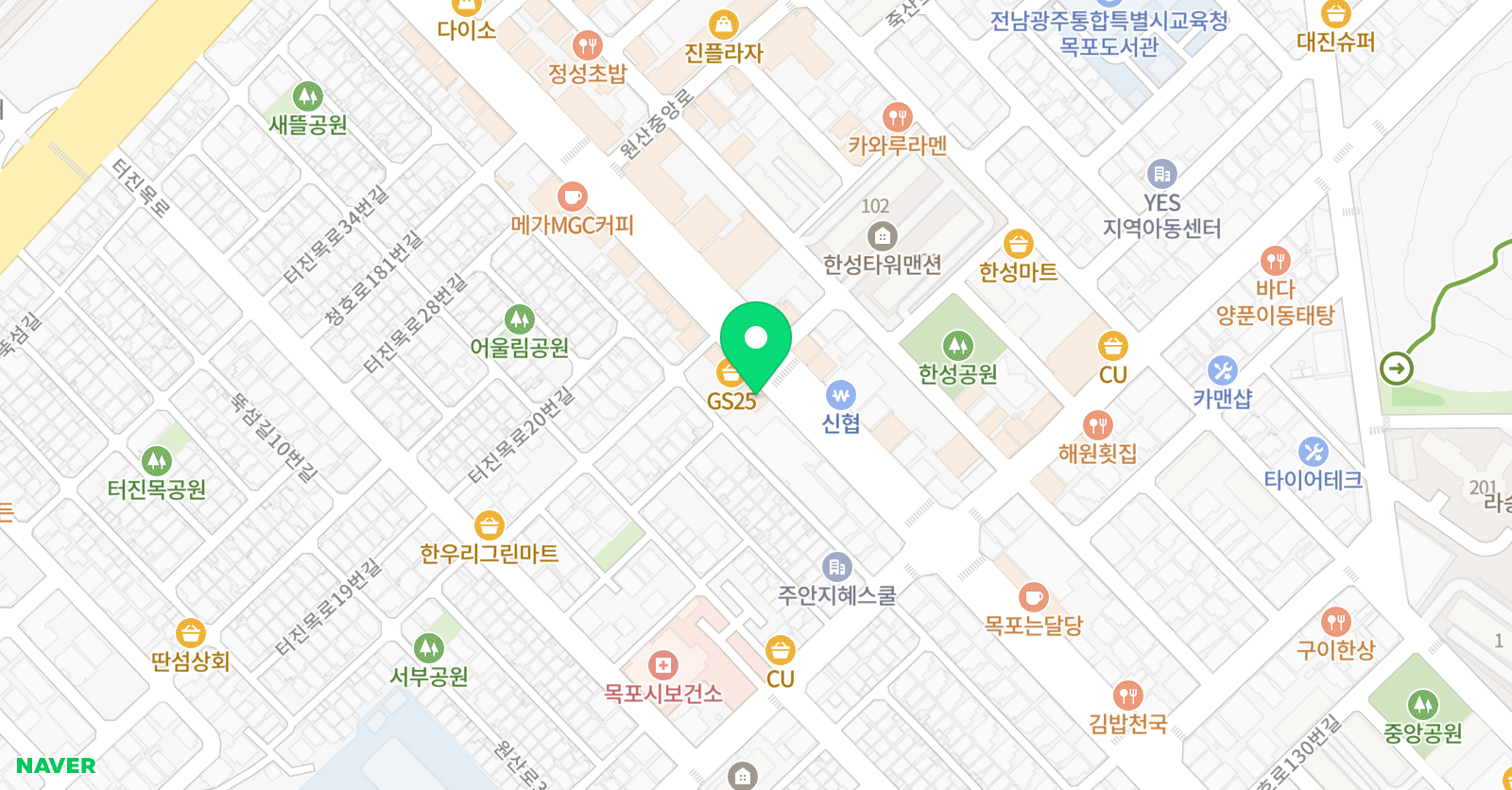 주안쥬빌리 음악학원 위치