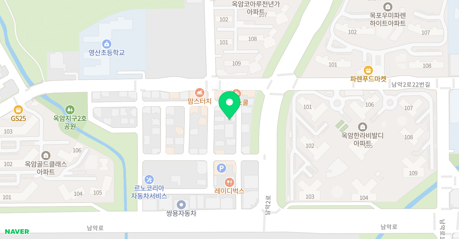리더스창의학원 위치