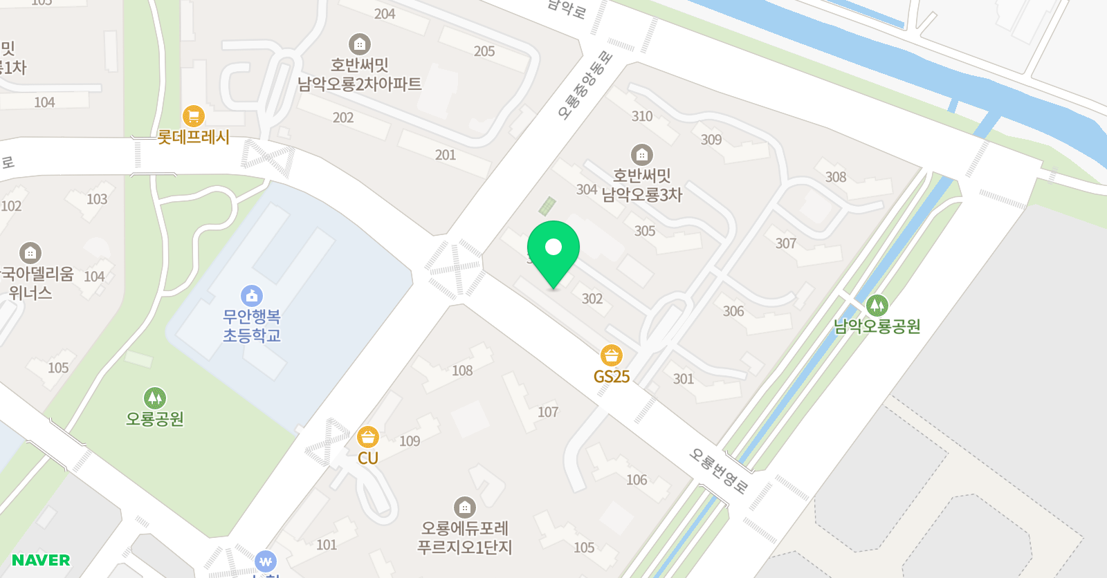 더쎈 수학교습소 위치