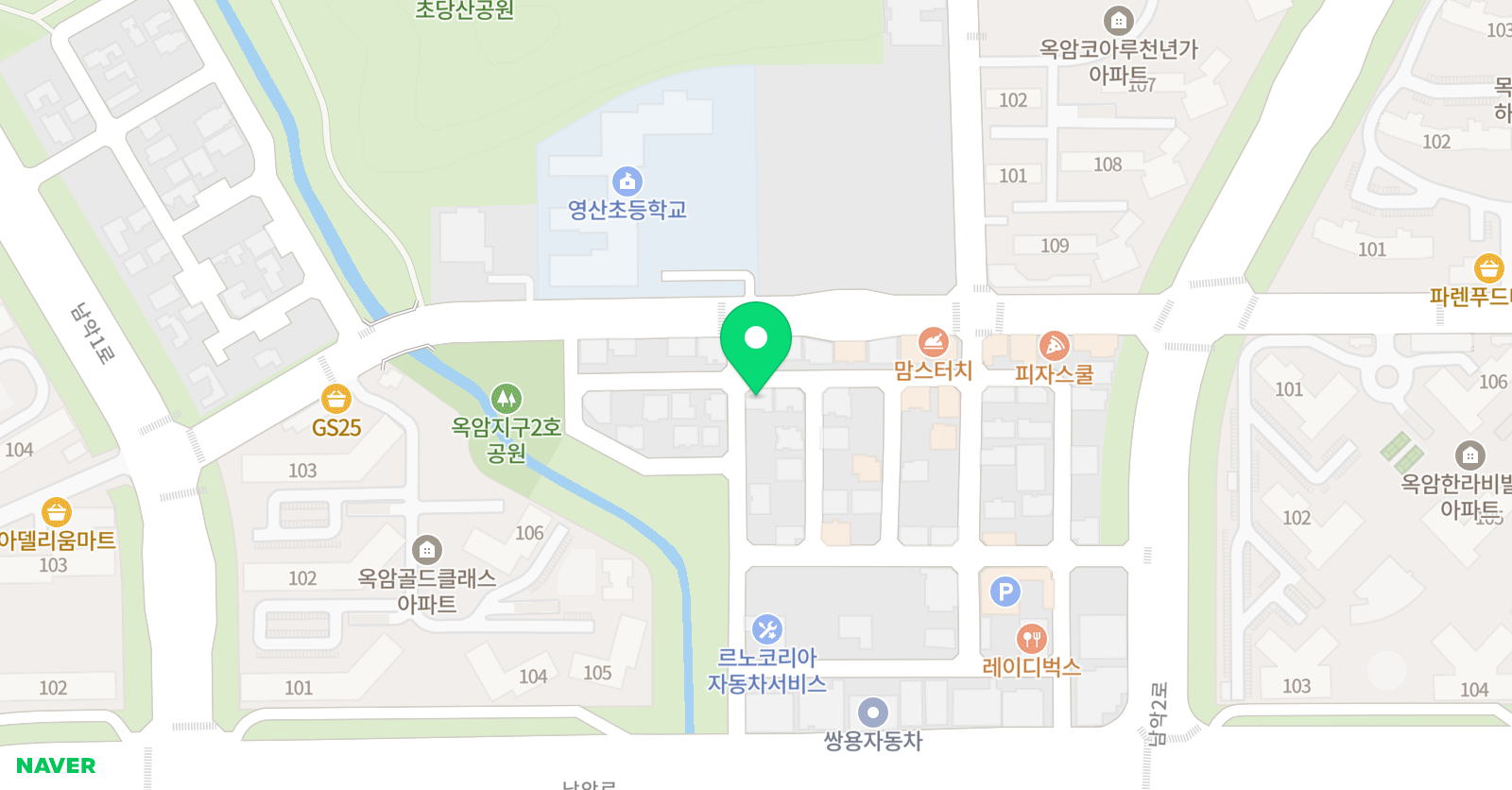 리드앤톡 영어원서학원 위치