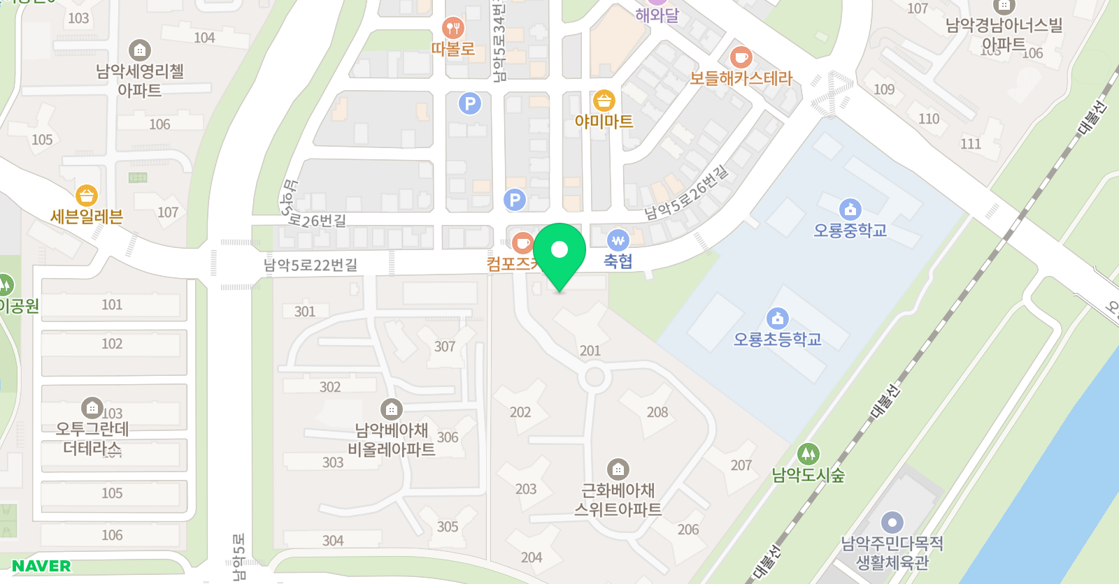 히어로즈태권도장 위치