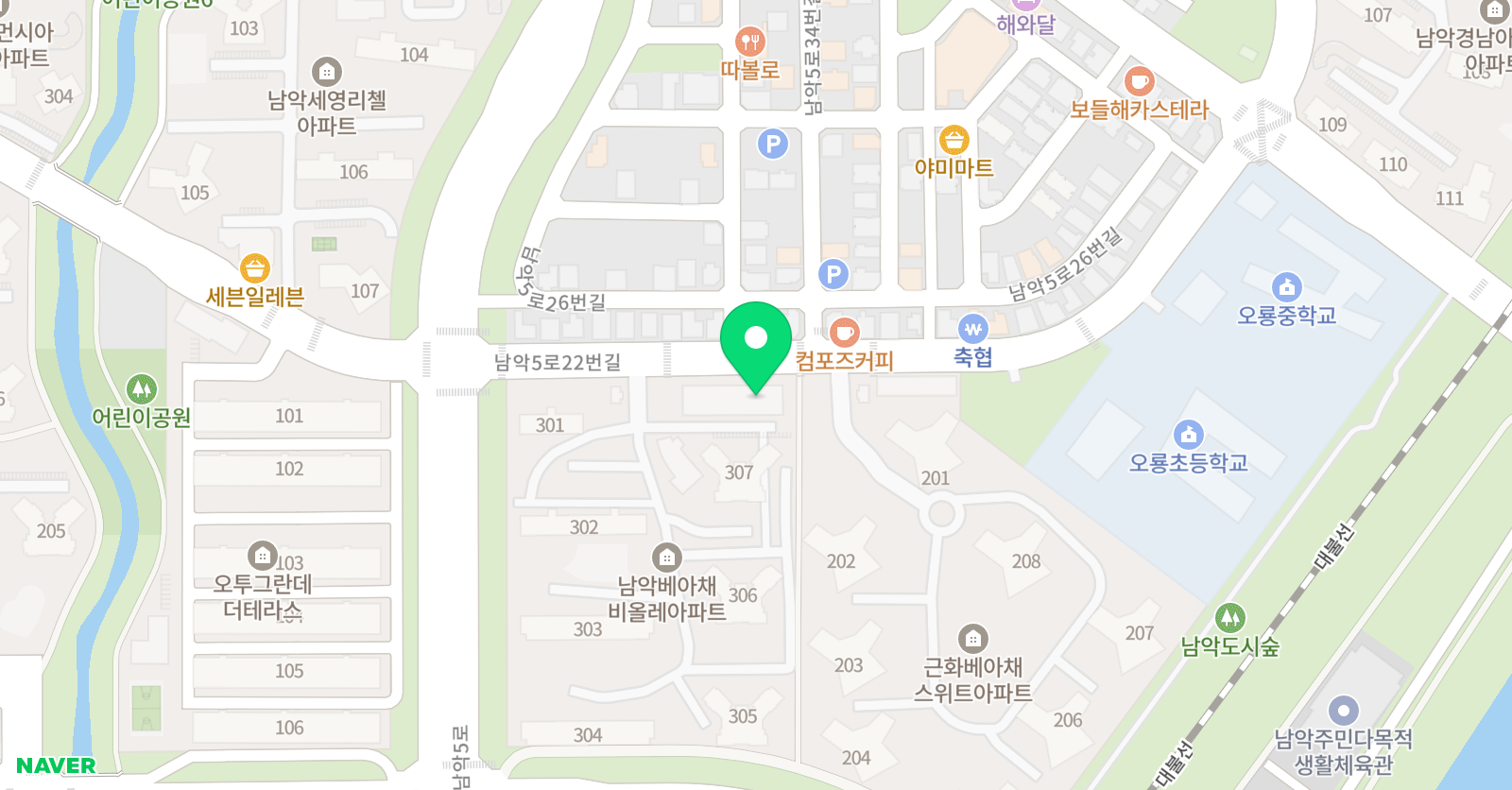 미래엔 영어 남악 라메드 어학원 위치