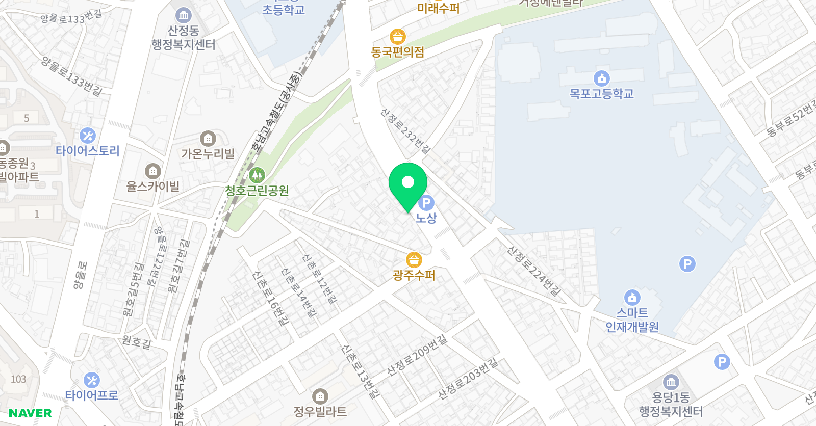 탑 학원 위치